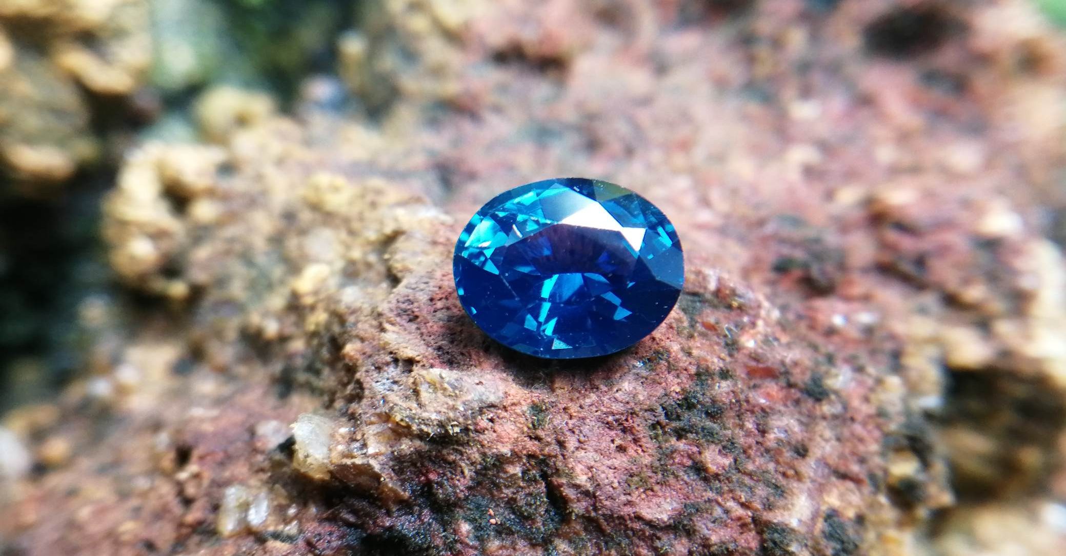 Blue sapphire flawless