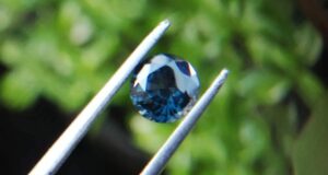 Colour : Blue Shape : Round Weight : 1.17 cts Dimension : 6.5 x 6.4 x 3.8 mm Treatment : Unheated Clarity : VS • CSL - Colored Stone Laboratory Certified ( GIA Alumina Association Member ) • CSL Memo No : 369D11394450 Spinel is the magnesium-aluminum member of the larger spinel group of minerals with chemical formula MgAl₂O₄. Spinel is actually a large group of minerals. Gahnite, hercynite, ceylonite, picotite, and galaxite are all part of the spinel group. This oxide mineral is a Cubic crystal system with 7.5–8.0 hardness according to the Mohs hardness scale. Spinels Specific Gravity is depending on the composition of chemicals such as Zn-rich spinel can be as high as 4.40, otherwise, it averages from 3.58 to 3.61. Spinel has many colors such as red, pink, blue, lavender/violet, dark green, brown, black, colorless, gray. Spinel is a single reflective Non-pleochroic gemstone and Anomalous in some blue zincian varieties. It can be found as Opaque, Translucent or transparent. Spinel RI value is n = 1.719 Some red and pink spinels have fluorescence under UV Light. also, Some spinels have magnetism Weak to medium. Natural spinels typically are not enhanced. Spinels are found in Madagascar, Sri Lanka, Vietnam, Myanmar, Tanzania, Kenya, Nigeria, Afghanistan, Albania, Algeria, Atlantic Ocean, Australia, Belgium, Bolivia, Brazil, Cambodia, Canada. Spinel has long been found in the gemstone-bearing gravel of Sri Lanka. Since 2000 in several locations around the world have been discovered spinels with unusual vivid colors. when the mineral is pure, it’s colorless. That's called allochromatic gemstones. Als, Spinels are found with 4-rayed stars and 6-rayed stars. Some spinels are found with a color-changing effect such as Blue to violet, Grayish-blue to reddish-violet and some stones from Sri Lanka change from violet to reddish violet, due to the presence of Fe, Cr, and V. Blue Spinel is a very special gemstone because it is one of the few that occur naturally. The blue Spinel is colored from the impurity of Cobalt in the crystal lattice. High Color saturation in blue Spinels are always colored by Cobalt and are extremely rare to find. Cobalt spinel has high market value. Healing Properties of Spinels 👇 Spinel is known as the stone of revitalization. This MgAl2O4 mineral powers make the gums and teeth stronger and is also beneficial for gums, skin, slimming the healthy and overweight body and cancer healing. Spinel promotes physical vitality, refills the energy and eases exhaustion. Spinel is a very soothing stone, as it calms and relieves stress, anxiety, PTSD and depression. Also, Spinel is working with chakra balancing. Black Spinel - Earth Star Chakra , Red or Pink - Spinel Base Chakra, Green Spinel - Heart chakra, Blue Spinel - Throat chakra, Purple Spinel - Crown chakra.