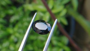 Colour : Dark Blue Shape : Oval Weight : 2.67 cts Dimension : 9.9 x 7.2 x 5.0 mm Treatment : Unheated Clarity : SI • CSL - Colored Stone Laboratory Certified ( GIA Alumina Association Member ) • CSL Memo No : C5EF979DF73F Spinel is the magnesium-aluminum member of the larger spinel group of minerals with chemical formula MgAl₂O₄. Spinel is actually a large group of minerals. Gahnite, hercynite, ceylonite, picotite, and galaxite are all part of the spinel group. This oxide mineral is a Cubic crystal system with 7.5–8.0 hardness according to the Mohs hardness scale. Spinels Specific Gravity is depending on the composition of chemicals such as Zn-rich spinel can be as high as 4.40, otherwise, it averages from 3.58 to 3.61. Spinel has many colors such as red, pink, blue, lavender/violet, dark green, brown, black, colorless, gray. Spinel is a single reflective Non-pleochroic gemstone and Anomalous in some blue zincian varieties. It can be found as Opaque, Translucent or transparent. Spinel RI value is n = 1.719 Some red and pink spinels have fluorescence under UV Light. also, Some spinels have magnetism Weak to medium. Natural spinels typically are not enhanced. Spinels are found in Madagascar, Sri Lanka, Vietnam, Myanmar, Tanzania, Kenya, Nigeria, Afghanistan, Albania, Algeria, Atlantic Ocean, Australia, Belgium, Bolivia, Brazil, Cambodia, Canada. Spinel has long been found in the gemstone-bearing gravel of Sri Lanka. Since 2000 in several locations around the world have been discovered spinels with unusual vivid colors. when the mineral is pure, it’s colorless. That's called allochromatic gemstones. Als, Spinels are found with 4-rayed stars and 6-rayed stars. Some spinels are found with a color-changing effect such as Blue to violet, Grayish-blue to reddish-violet and some stones from Sri Lanka change from violet to reddish violet, due to the presence of Fe, Cr, and V. Blue Spinel is a very special gemstone because it is one of the few that occur naturally. The blue Spinel is colored from the impurity of Cobalt in the crystal lattice. High Color saturation in blue Spinels are always colored by Cobalt and are extremely rare to find. Cobalt spinel has high market value. Healing Properties of Spinels 👇 Spinel is known as the stone of revitalization. This MgAl2O4 mineral powers make the gums and teeth stronger and is also beneficial for gums, skin, slimming the healthy and overweight body and cancer healing. Spinel promotes physical vitality, refills the energy and eases exhaustion. Spinel is a very soothing stone, as it calms and relieves stress, anxiety, PTSD and depression. Also, Spinel is working with chakra balancing. Black Spinel - Earth Star Chakra , Red or Pink - Spinel Base Chakra, Green Spinel - Heart chakra, Blue Spinel - Throat chakra, Purple Spinel - Crown chakra.