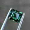 Natural Green Sapphire  Colour : Green Shape : Octagon Weight : 1.52 CTS Dimension : 6.8 x 6.0 x 3.7 mm Treatment : Unheated Clarity : VS • CSL - Colored Stone Laboratory Certified ( GIA Alumina Association Member ) • CSL Memo No : C25A834CB509 Sapphire is a precious gemstone, a variety of the mineral corundum, consisting of aluminum oxide with trace amounts of elements such as iron, titanium, chromium, copper, or magnesium. Sapphire deposits are found in Eastern Australia, Thailand, Sri Lanka, China, Vietnam, Madagascar, Greenland, East Africa, and in North America in mostly in Montana. Madagascar, Sri Lanka, and Kashmir produce large quantities of fine quality Sapphires for the world market. Sapphires are mined from alluvial deposits or from primary underground workings. Blue Sapphire and Ruby are the most popular Gemstone in Corundum Family. also, Orangy Pink Sapphire is called Padparadscha. The name Drive's from the Sinhalese word "padmaraga" " පද්මරාග", meaning lotus blossom, as the stone is of a similar color to the lotus blossom. Bi-Color Sapphire from DanuGroup Collection Also, Sapphire can be found as parti-color, bi-color or fancy color. Australia is a main parti-color Sapphire producer. White Sapphire also, White sapphire is a very popular stone to wear instead of Diamond as a 3rd hardness gemstone after diamond ( moissanite hardness is 9.5). Various colors of star sapphires A star sapphire is a type of sapphire that exhibits a star-like phenomenon known as asterism. Also, A rare variety of natural sapphire, known as color-change sapphire, exhibits different colors in a different light. Sapphires can be treated by several methods to enhance and improve their clarity and color. A common method is done by heating the sapphires in furnaces to temperatures between 500 and 1,850 °C for several hours, or by heating in a nitrogen-deficient atmosphere oven for 1 week or more. Geuda is a form of the mineral corundum. Geuda is found primarily in Sri Lanka. It's a semitransparent and milky appearance due to rutile inclusions. Geuda is used to improve its color by heat treatment. Some geuda varieties turn to a blue color after heat treatments and some turn to red after oxidizing. Also, Kowangu pushparaga turns to yellow sapphire after oxidizing. Sapphire Crystal system is a Trigonal crystal system with a hexagonal scalenohedral crystal class. Sapphire hardness is 9 according to the Mohs hardness scale with 4.0~4.1 specific gravity. Refractive index ω          =1.768–1.772 nε =1.760–1.763 Solubility = Insoluble Melting point = 2,030–2,050 °C Birefringence  = 0.008 Pleochroism = Strong Luster = Vitreous Sapphire is the birthstone for September and the gem of the 45th anniversary. Healing Properties of Sapphire Sapphire releases mental tension, depression, unwanted thoughts, and spiritual confusion.  Sapphire is known as a "stone of Wisdom". It is exceptional for calming and focusing the mind, allowing the release of mental tension and unwanted thoughts. Sapphire is also the best stone for awakening chakras. Dark Blue or Indigo Sapphire stimulates the Third Eye chakra. Blue Sapphire stimulates the Throat Chakra. Green sapphire stimulates Heart Chakra. Black Sapphire stimulates Base Chakra. White sapphire stimulates Crown Chakra. Yellow sapphire stimulates Solar Plexus Chakra. In Vedic astrology, Green Sapphire represents planet Mercury and is worn to bring calmness and positivity, improve concentration, self-confidence, and overall mental health. It is also recommended as an effective healing stone for varied healing therapies. Green Sapphire opens the heart to compassion. It helps in understanding others’ needs and encourages respect for differences. It stimulates the Heart Chakra located near the center of the breastbone.