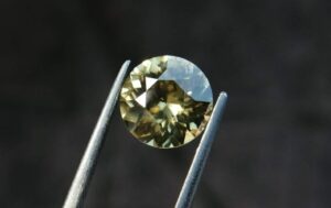 Natural Yellow Zircon Sri Lanka Colour : Light Yellow Shape : Round Weight : 3.70 Cts Dimension : 9.1 x 5.5 mm Treatment : Traditional Low-temperature heating Clarity : VS Origin : Ratnapura, Sri Lanka Zircon is a nesosilicates group mineral. Its corresponding chemical formula is ZrSiO4. The name derives from the Persian zargun, meaning "gold-hued". Zircon is a popular gemstone that has been used for nearly 2000 years. The crystal structure of zircon is a tetragonal crystal mineral with 7.5 hardness according to the Mohs Hardness scale. Zircon is also very resistant to heat and corrosion and known as Insoluble gemstone. This Uniaxial (+) mineral Specific gravity is 4.6–4.7. It's heavy more than such as Sapphire, chrysoberyl, Garnets, spinels. Gem Businessmen use these physical properties to identify zircons from other gemstones. Zircon has weak pleochroism and has colors such as Colorless, Very Strong Blue To Green-Blue, Yellow, Blue-Green, Yellowish Green, Yellow-Green, Brown, Orangy Yellow To Reddish Orange, Dark Brownish Red, Sometimes Purple, Gray To Bluish Gray, Brownish Gray. Colorless specimens that show gem quality are a popular substitute for diamond and are also known as "Matara diamond". Zircon has been classified into three types called high zircon, intermediate zircon ( medium zircon ), and low zircon. Some Quality Type brown zircons can be transformed into colorless and blue zircons by heating to 800 to 1000 °C. There are Some using names for Zircon such as Hyacinth or jacinth: yellow-red, orange, red-brown to brown, Jargoon or jargon: light yellow to colorless stones, Beccarite: green zircon, Melichrysos: straw yellow, Starlite: blue heat treated zircon, Sparklite: colorless zircon. Zircon is found in Madagascar, Sri Lanka, Tanzania, Cambodia, Australia, Burma, Afghanistan, Canada, USA, Thailand, Russia, Mozambique, Norway. Healing Properties 👇 Zircon is known as "The stone of virtue" All colors. It clears the auric negativity in the wearer and helps to communicate with the higher realm when in need. Zircon is very well known for its balancing and positive energy effects. It can attract happiness, prosperity, and abundance to the wearer. It will bring the spiritual energy down from the higher transpersonal chakras via the crown chakra, then move it to all of the lower chakras.