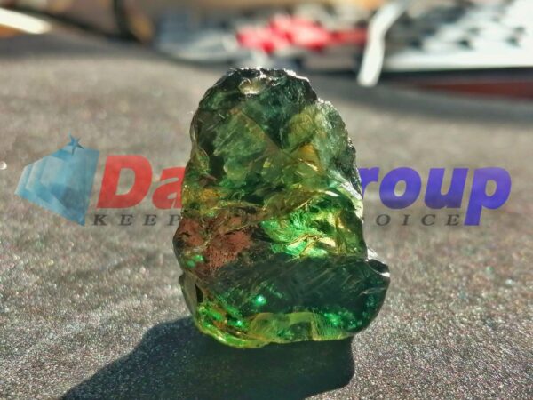 Natural Kornerupine Rough Gemstone from Sri Lanka