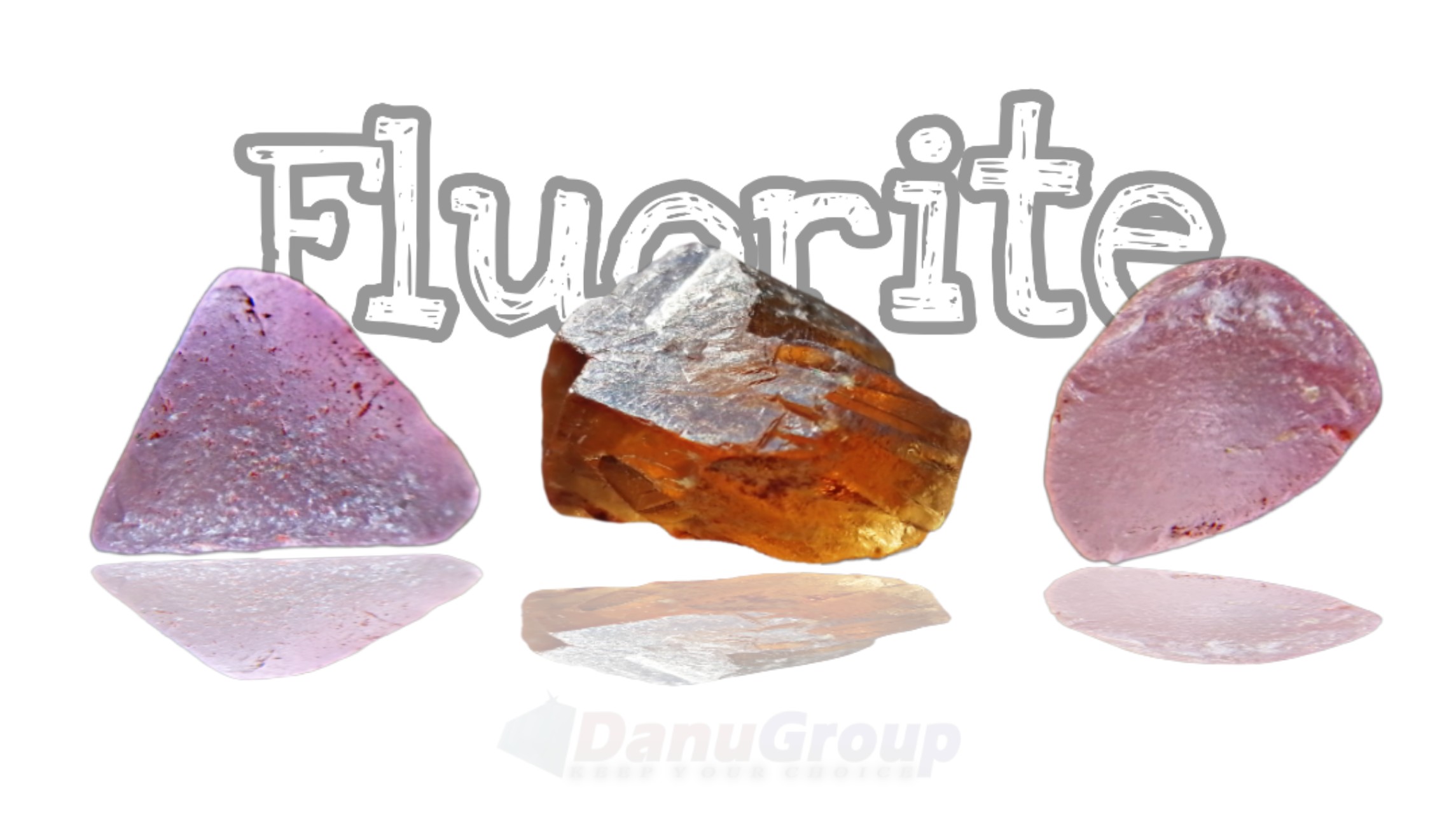 Natural Fluorite rough Stone - Danu Group