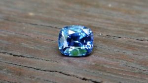 Ceylon Blue Sapphire Cushion shape very attractive cornflower blue color stone from RATNAPURA mine