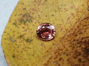 Natural Orangy Brown Sapphire