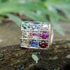 Top Quality Natural 9 Gemstones Ring - Nawarathna | නවරත්න මැණික් මුදුව