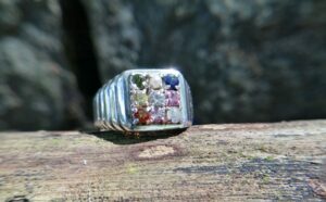Natural 9 Gemstones Ring - Nawarathna