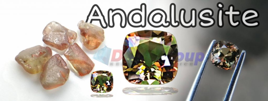 Natural Andalusite - Rare Nesosilicates Gemstone