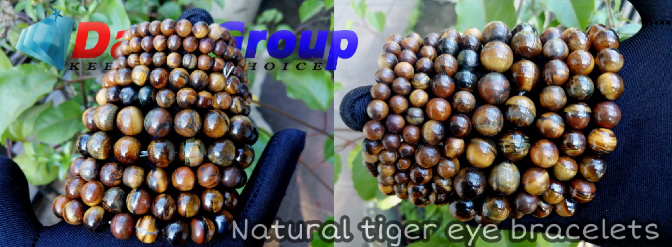 natural tiger eye braceletes