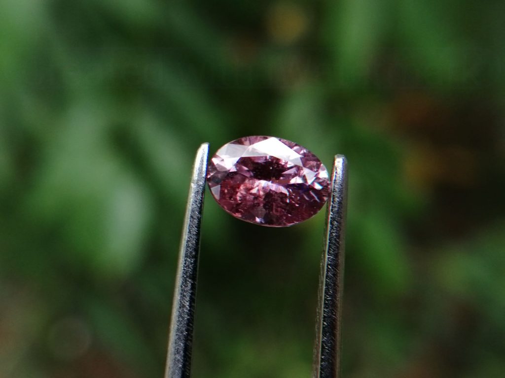 Ceylon Natural Orangish Purple Sapphire - Danu Group