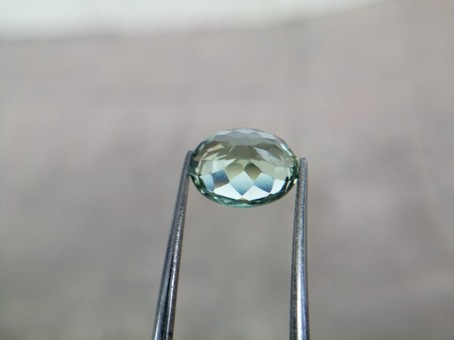Prasiolite green quartz