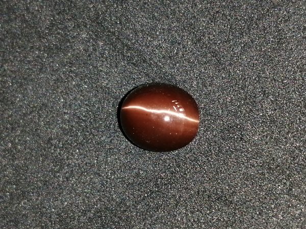 Natural coffee brown Scapolite Cats Eye
