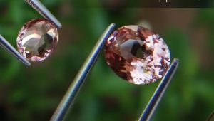 Natural Champagne Sapphire – Peach Sapphire