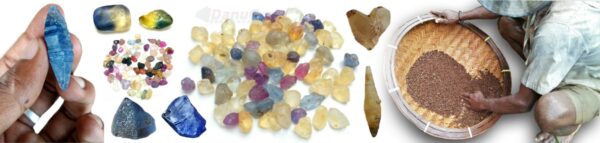 Natural sapphire mining in Sri Lanka - Sri Lankan gem industry