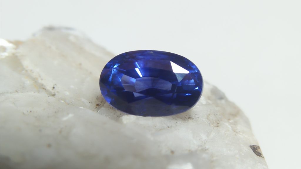 Vivid Royal Blue Sapphire Sri Lanka
