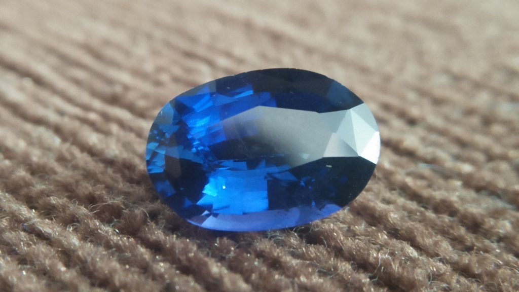 Natural Vivid Royal Blue Sapphire