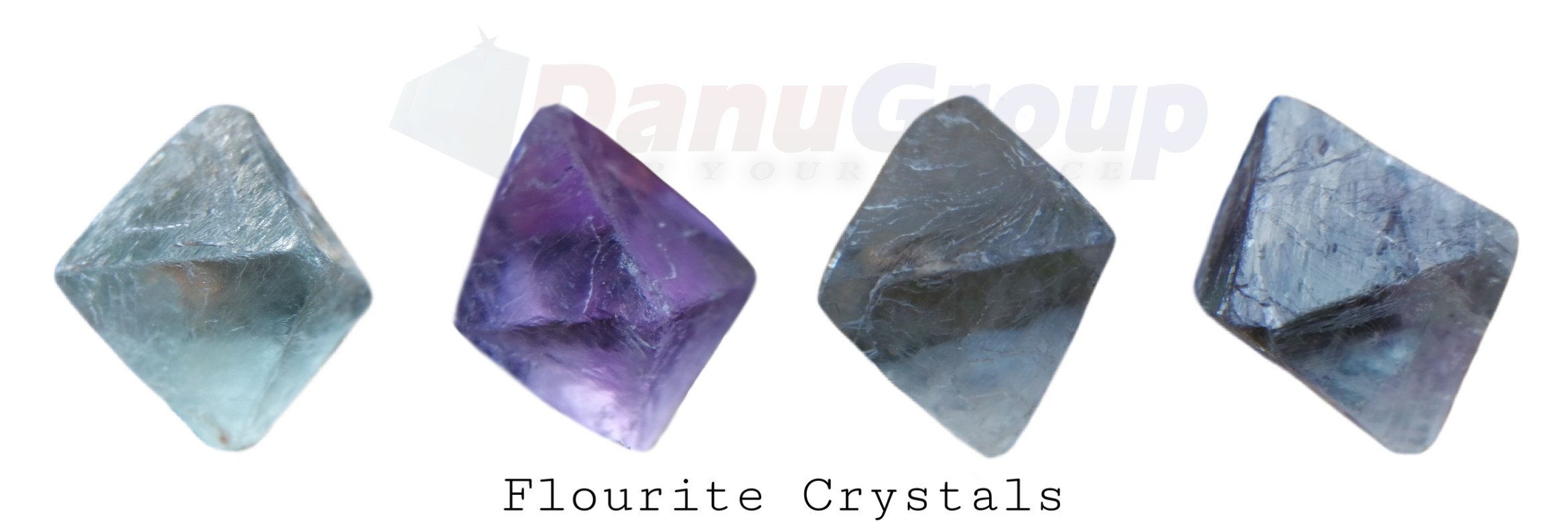 Natural Flourite Crystals
