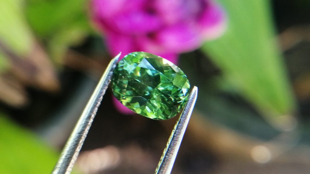 Natural Top Grade Green Zircon - Beccarite Zircon Danu Group Y