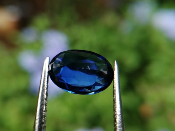 94_Ceylon Natural High Quality Blue Sapphire from direct source of city of gem Ratnapura Sri Lanka - Danu Group Gemstones