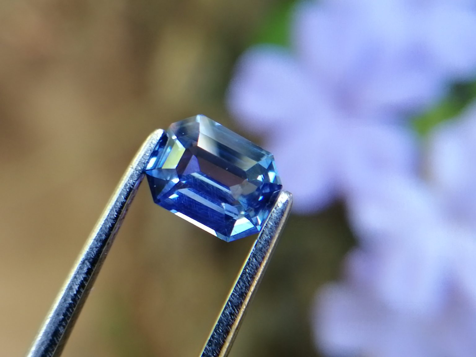 Ceylon Natural Cornflower Blue Sapphire Gemstone from Danu Group