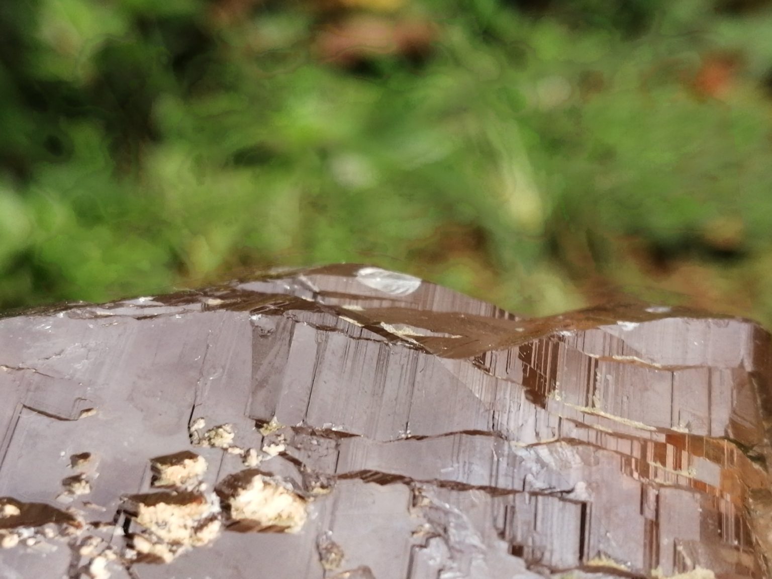 5_Ceylon Natural Quartz Crystal with step marks - Danu Group Gemstones
