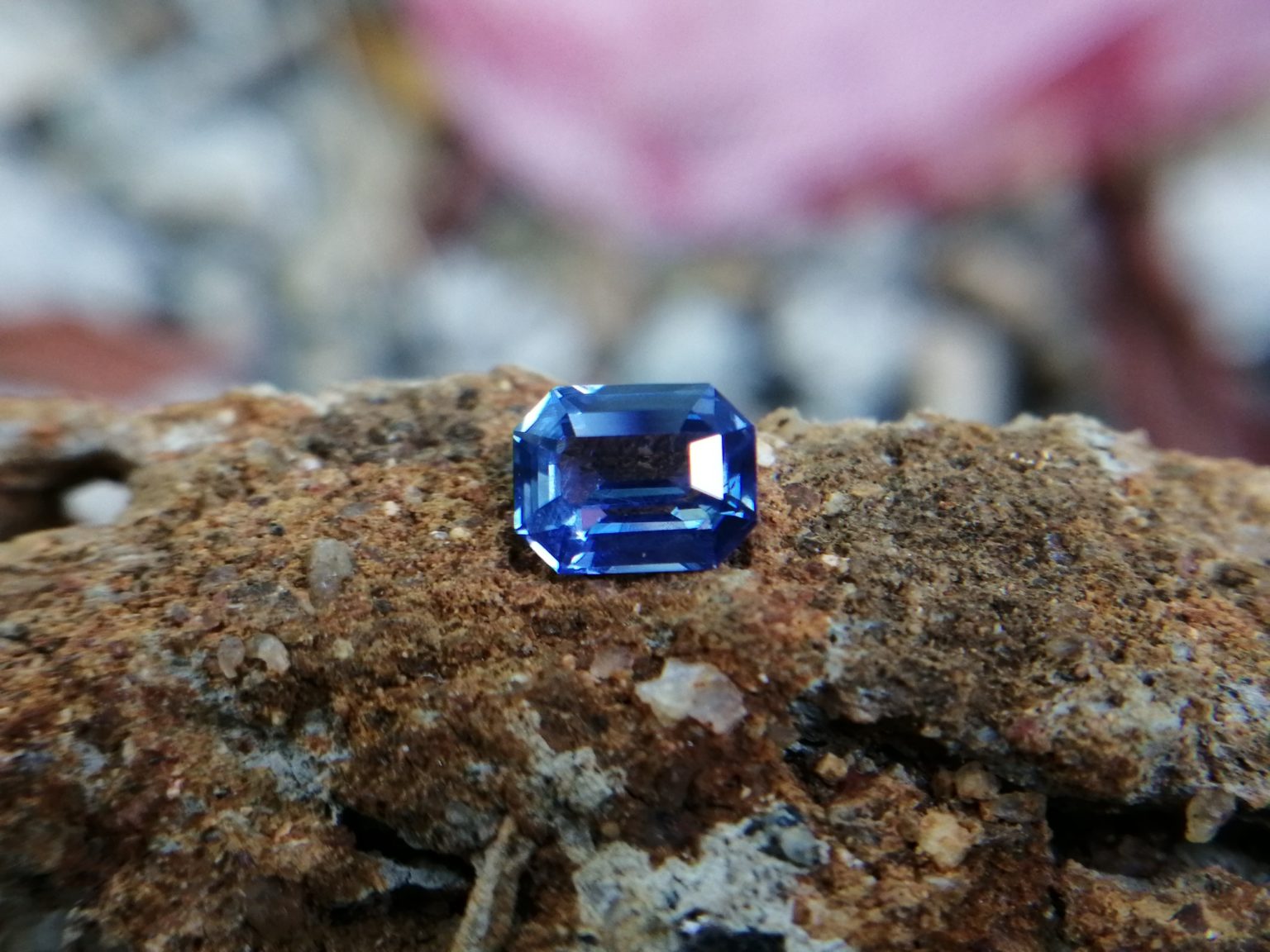 Ceylon Natural Cornflower Blue Sapphire Gemstone from Danu Group