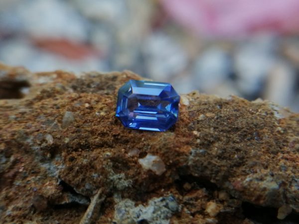 Ceylon Natural Cornflower Blue Sapphire Gemstone from Danu Group