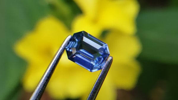 Ceylon Natural Cornflower Blue Sapphire Gemstone from Danu Group