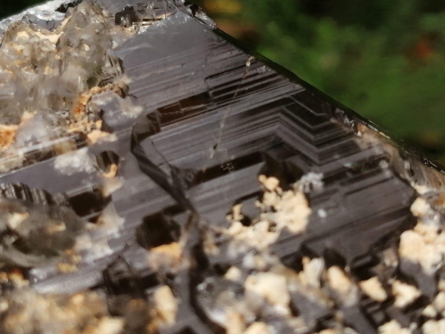 5_Ceylon Natural Quartz Crystal with step marks - Danu Group Gemstones