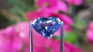 Ceylon Blue Sapphire Heart