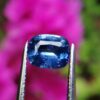 3_Ceylon Natural Cornflower Blue Sapphire Cushion Shape stone from Danu Group