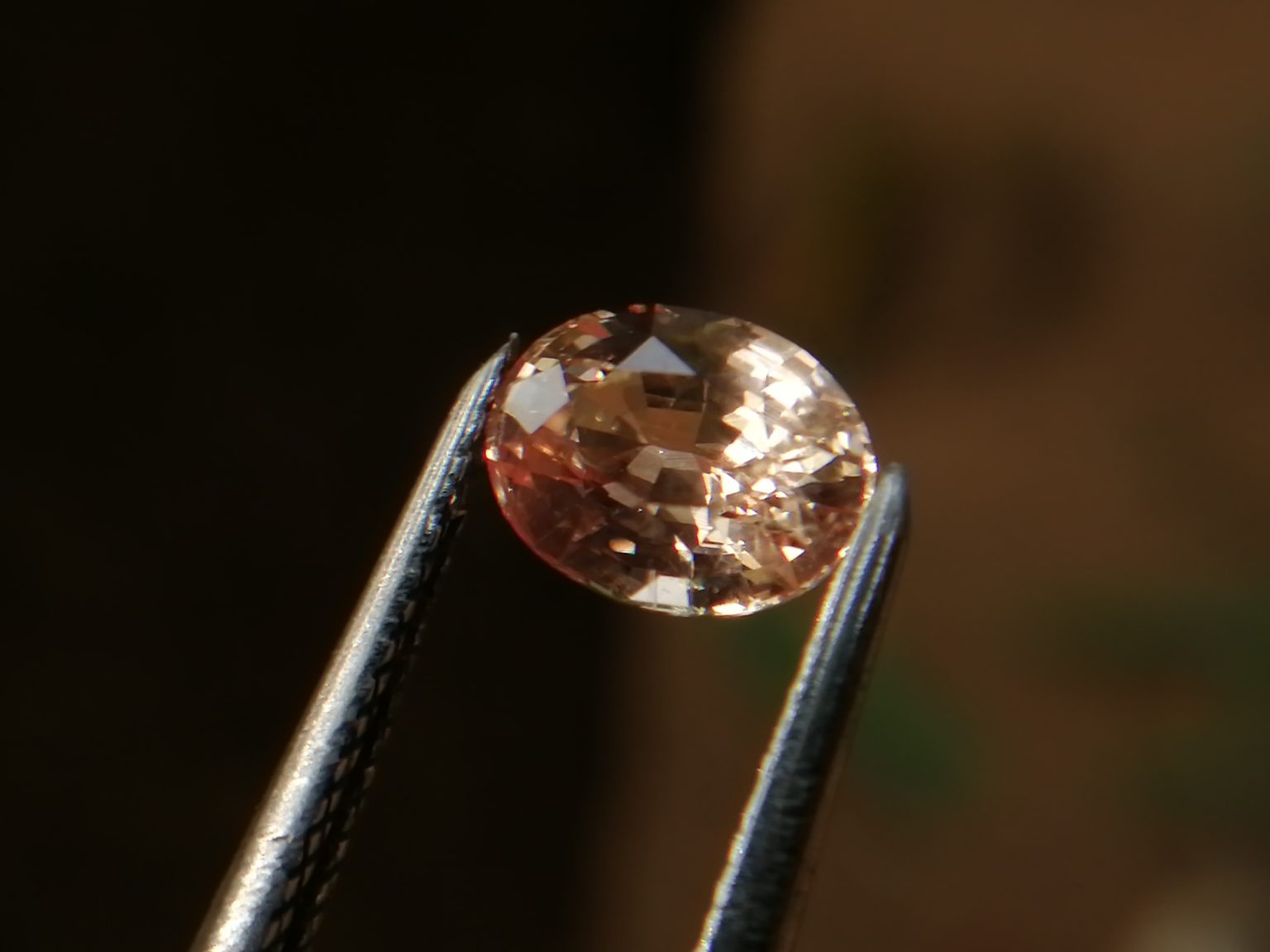 Natural Suset Light Padparadscha Sapphire Ceylon king sapphire from Ratnapura underground mining danu Group Gemstones