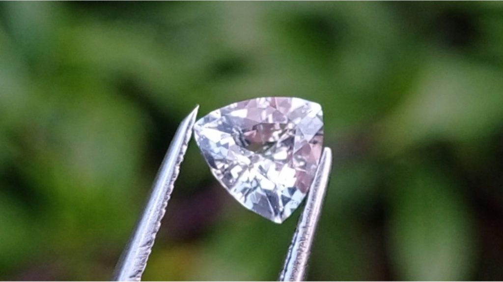 Ceylon Natural White Sapphire
