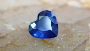 Ceylon Blue Sapphire Heart