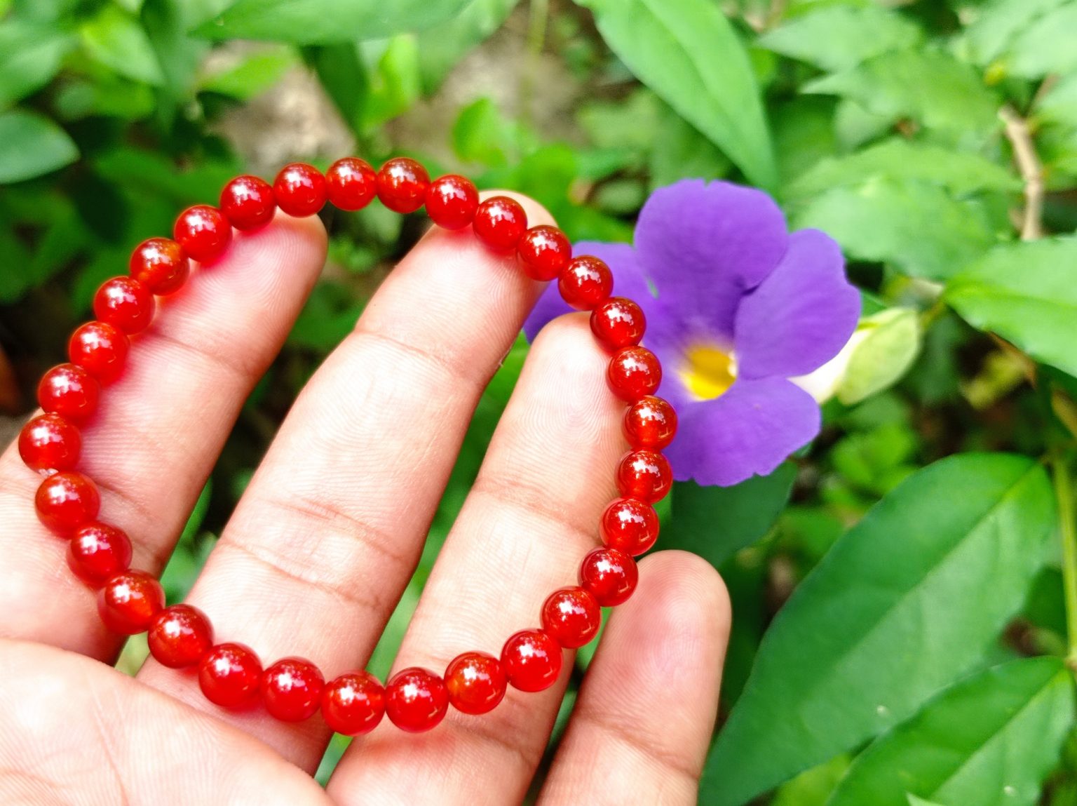 Natural Carnelian Bracelet Healing Gemstone Danu Group Gemstones