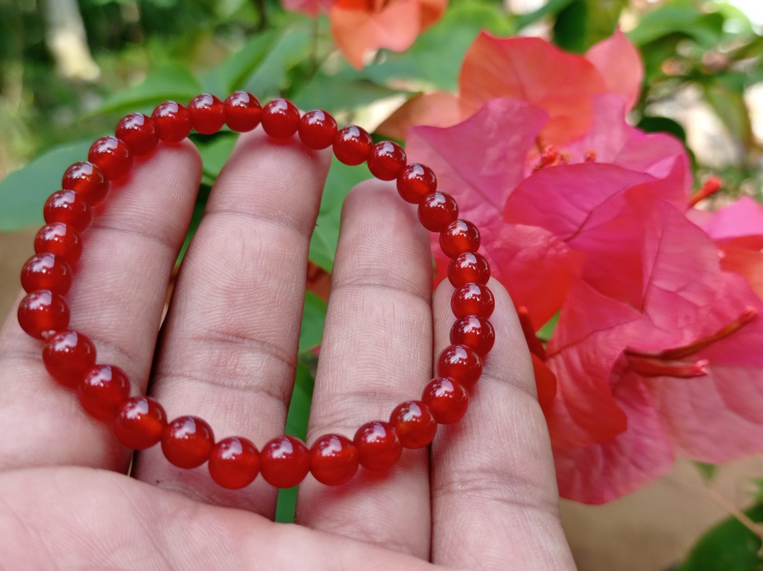 Natural Carnelian Bracelet Healing Gemstone Danu Group Gemstones