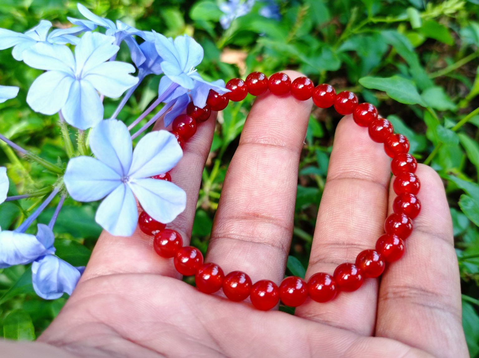 Natural Carnelian Bracelet Healing Gemstone Danu Group Gemstones