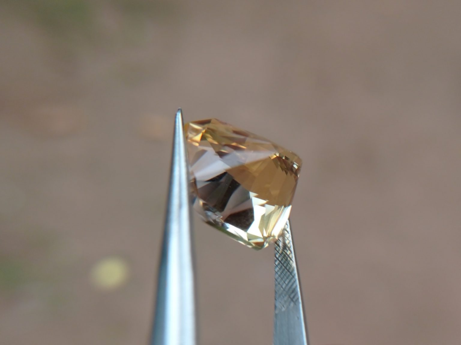 natural citrine custom cut by danu Group Gemstones