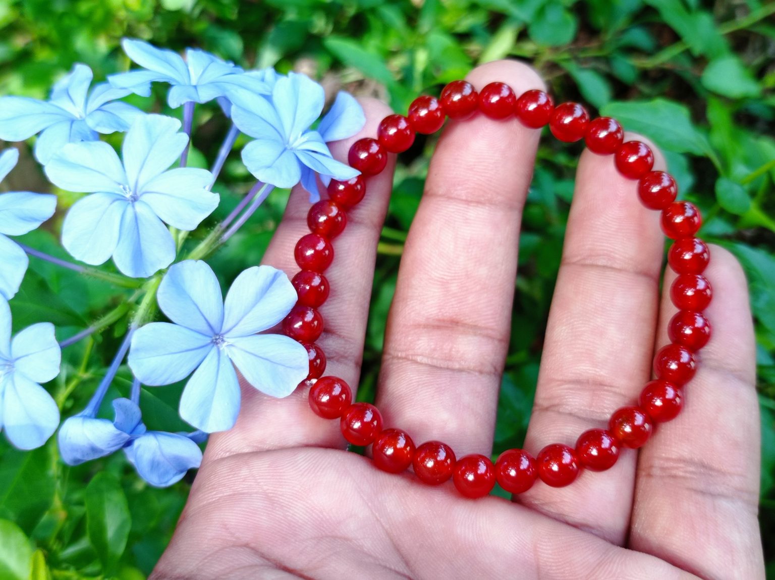 Natural Carnelian Bracelet Healing Gemstone Danu Group Gemstones