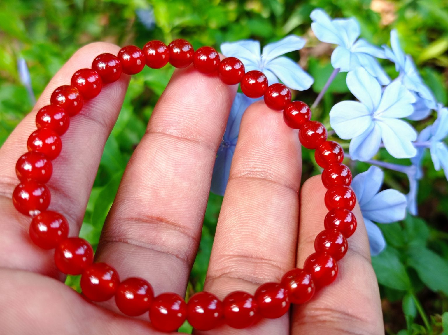 Natural Carnelian Bracelet Healing Gemstone Danu Group Gemstones