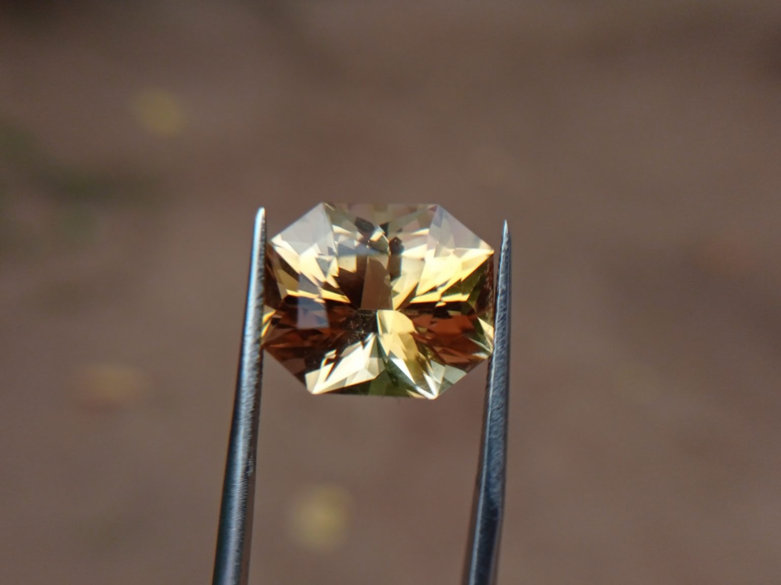 natural citrine custom cut by danu Group Gemstones