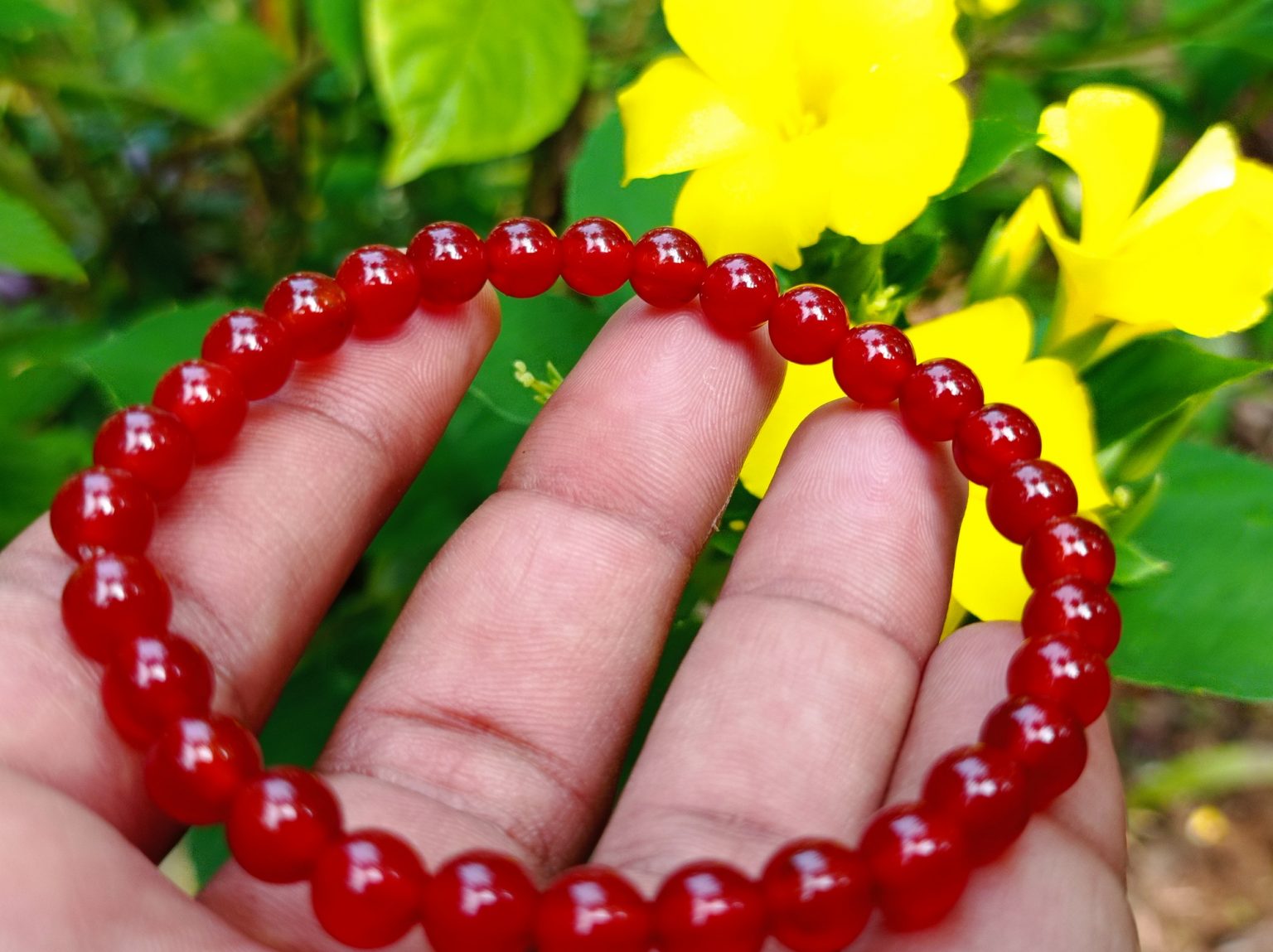 Natural Carnelian Bracelet Healing Gemstone Danu Group Gemstones