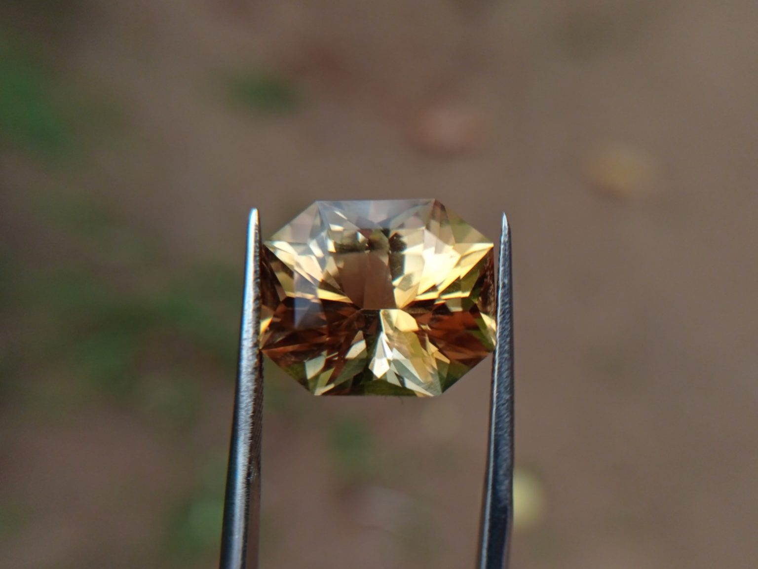 natural citrine custom cut by danu Group Gemstones
