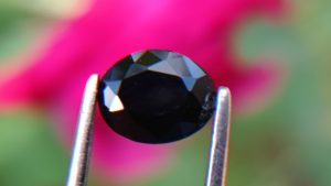 Kaka Blue Stone - Ceylon Natural Dark Blue Sapphire