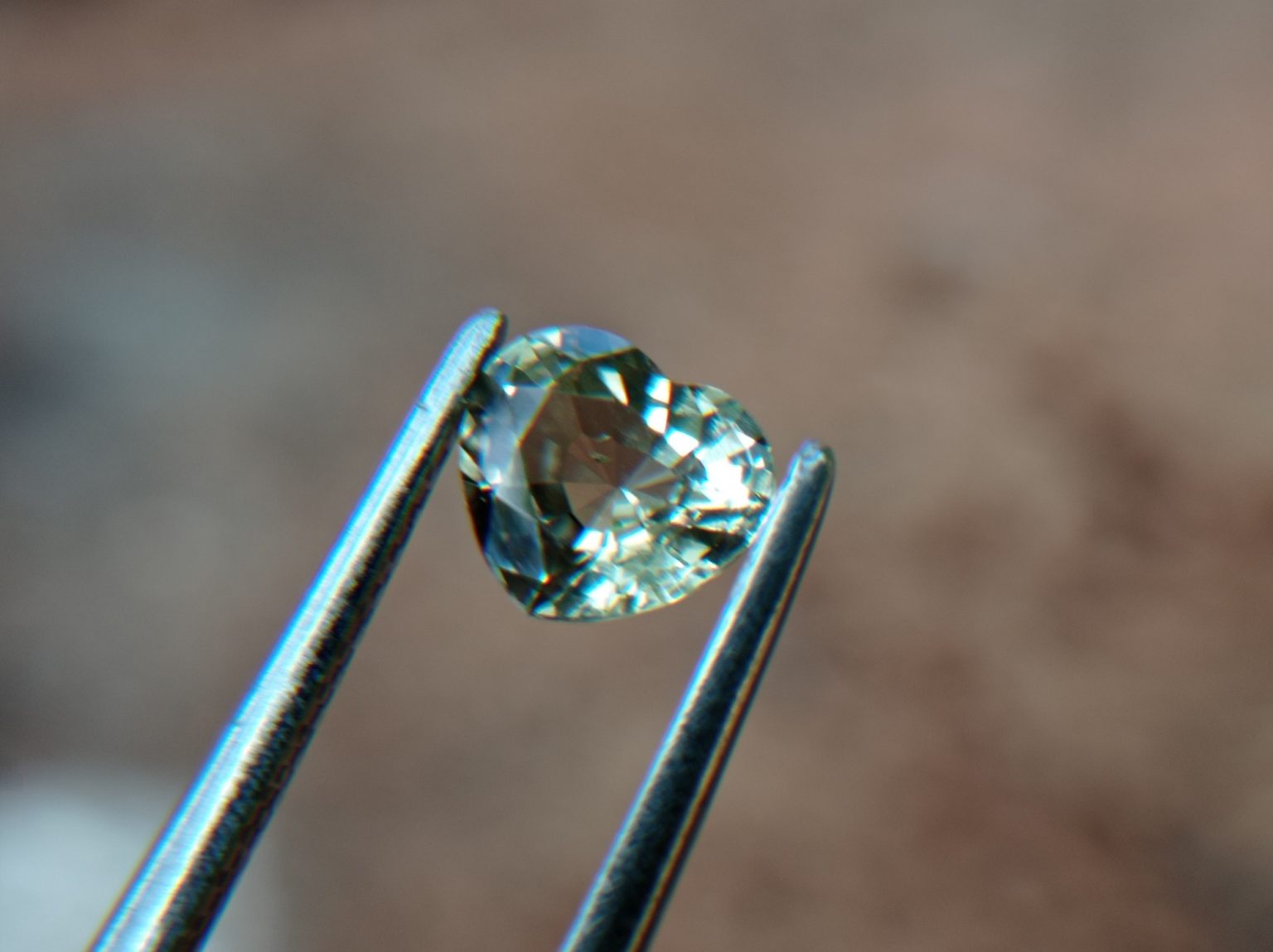 Ceylon Natural light green Sapphire from Danu Group Minings