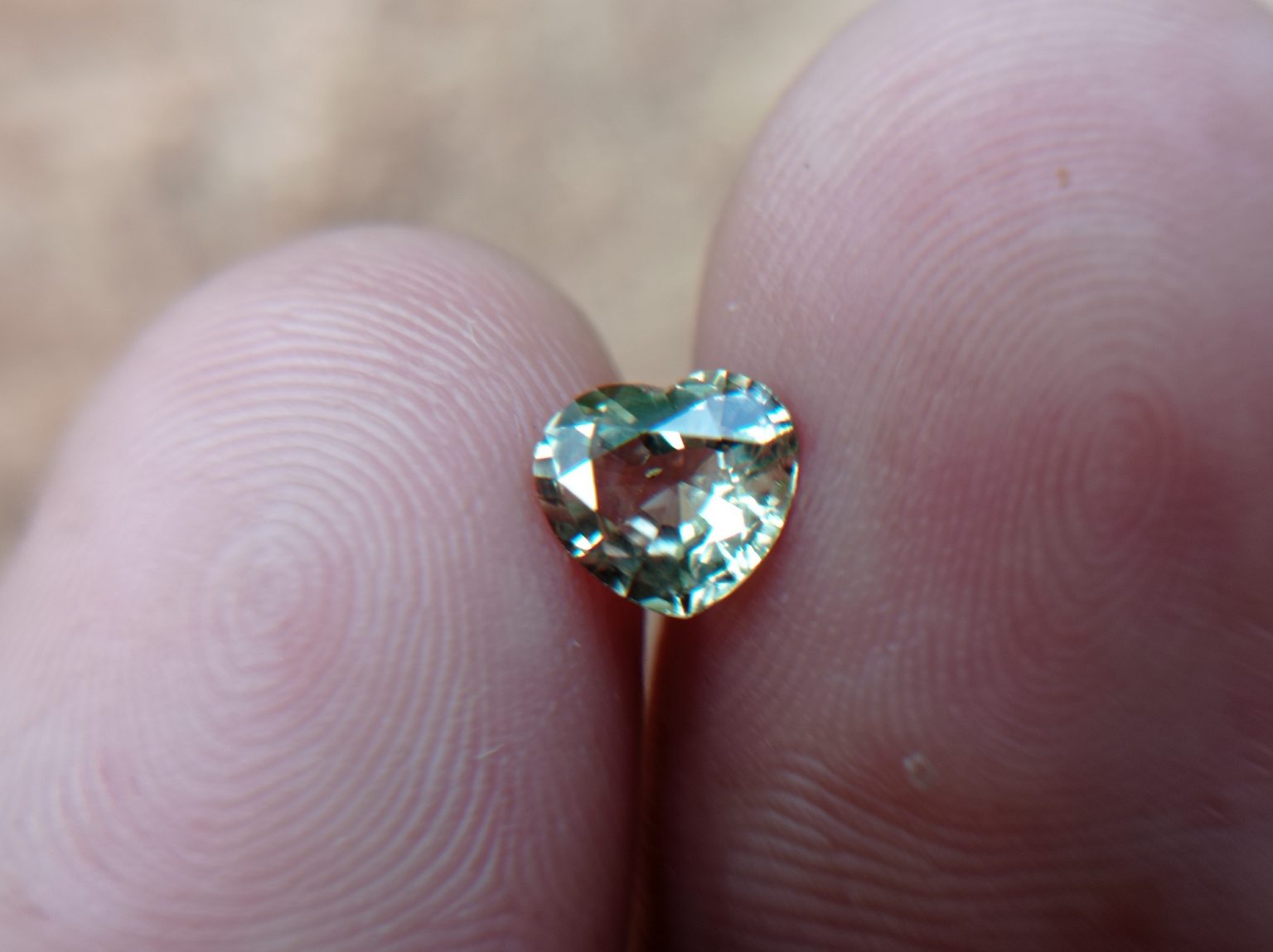 Ceylon Natural light green Sapphire from Danu Group Minings