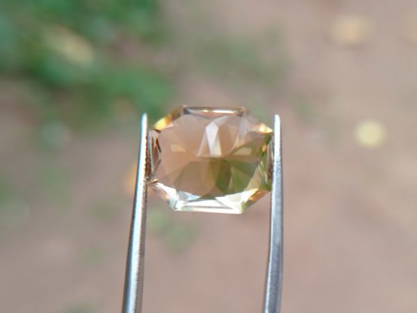 natural citrine custom cut by danu Group Gemstones