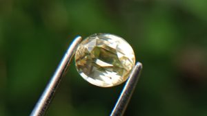 Natural Light Yellow Sapphire Sri Lanka
