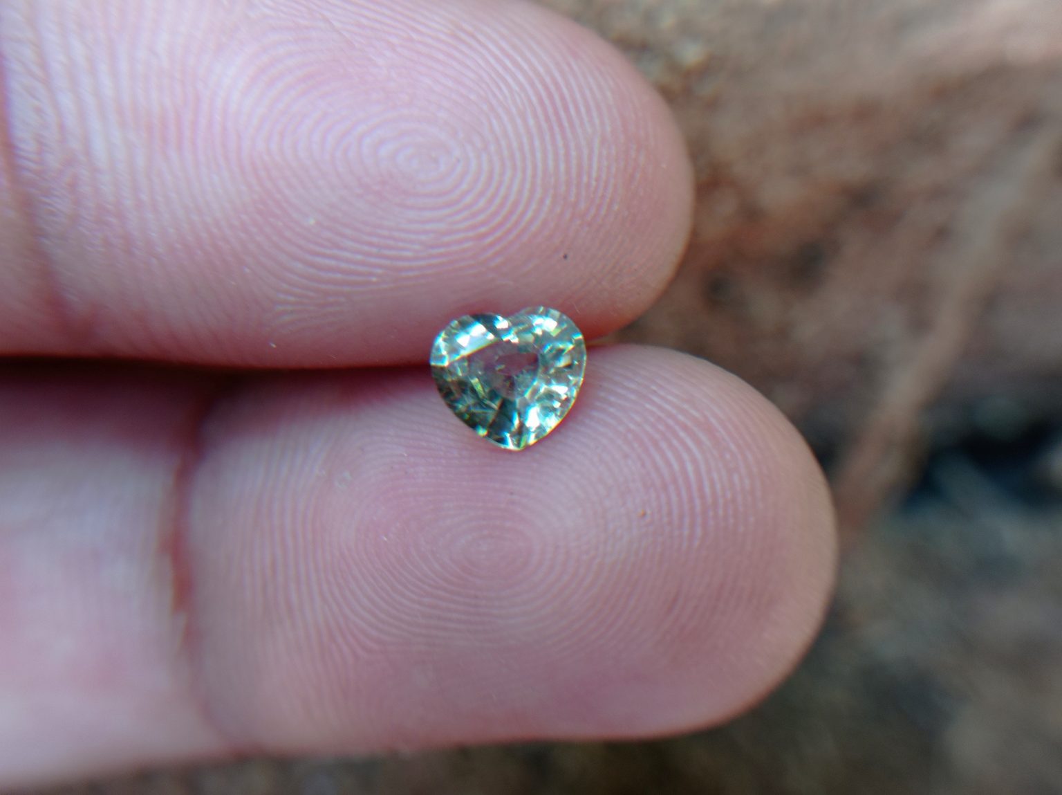 Ceylon Natural light green Sapphire from Danu Group Minings
