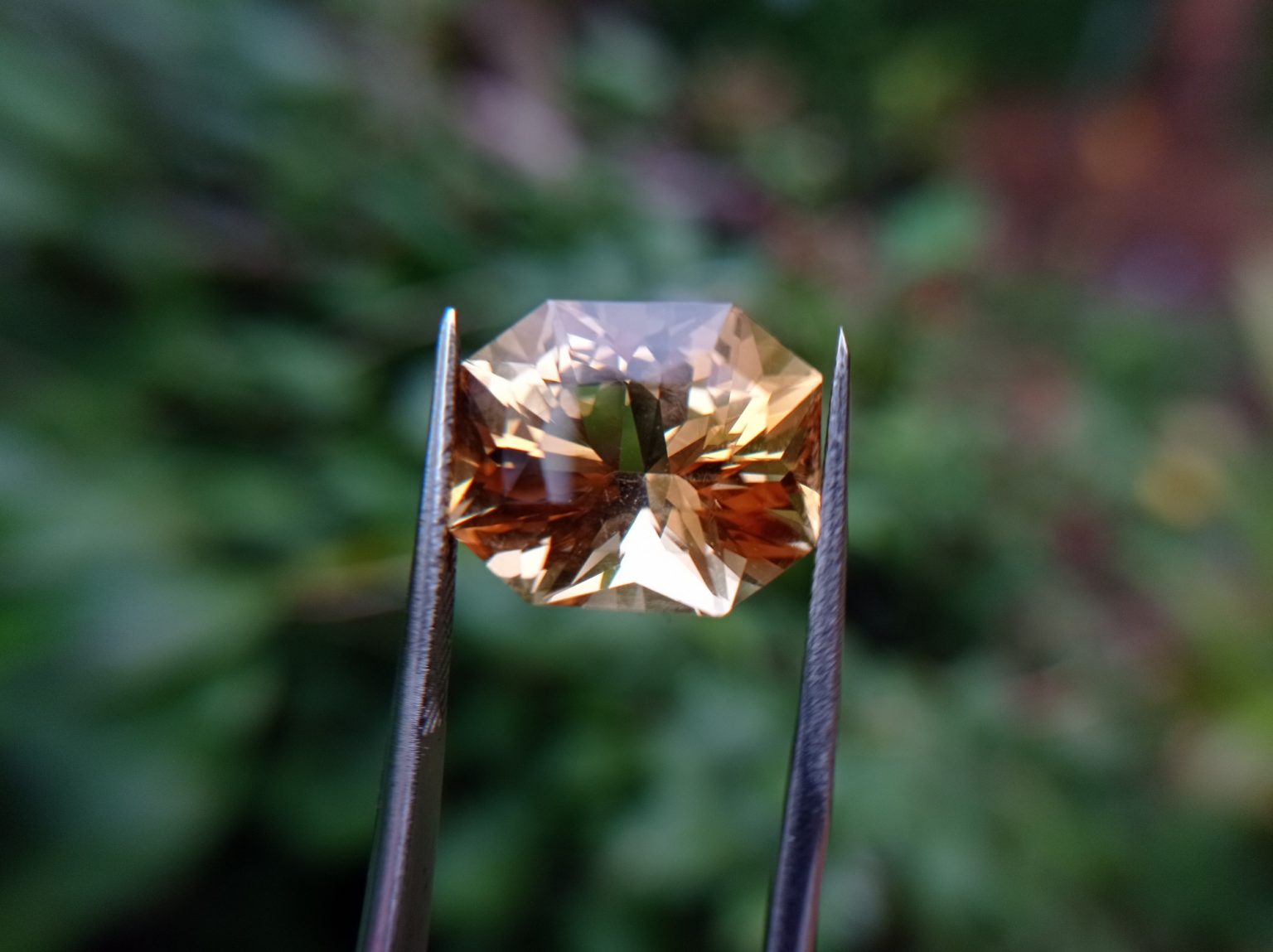 natural citrine custom cut by danu Group Gemstones
